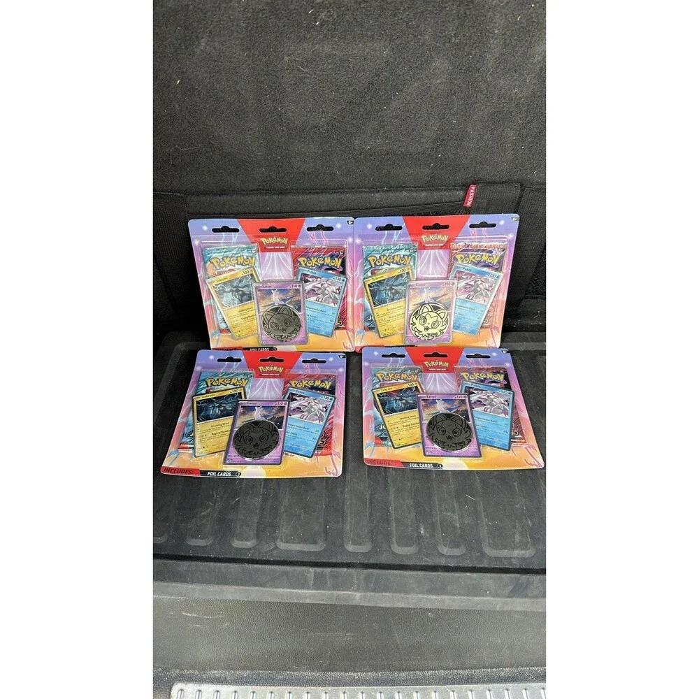 LOT OF 4 Pokémon TCG 2-Pack Blister DESTINED RIVALS + JOURNEY TOGETHER - Sealed